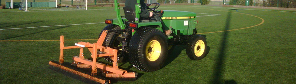 Sports field grass cutting company